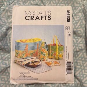 McCall's Crafts Pattern M6338